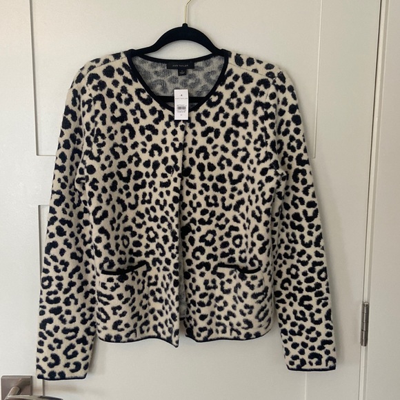 Ann Taylor Jackets & Blazers - Ann Taylor Beautiful Leopard Print Jacket